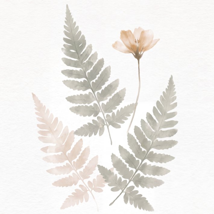 4173-vintage-Tranquil Pressed Ferns-full-size-vierkant-001
